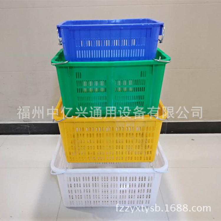 蔬菜筐福建福州莆田厦门泉州漳州三明南平宁德龙岩塑料筐铁把筐