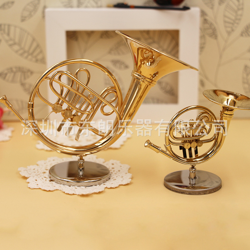 Factory supply copper gold-plated mini-round model home ornaments three specifications available