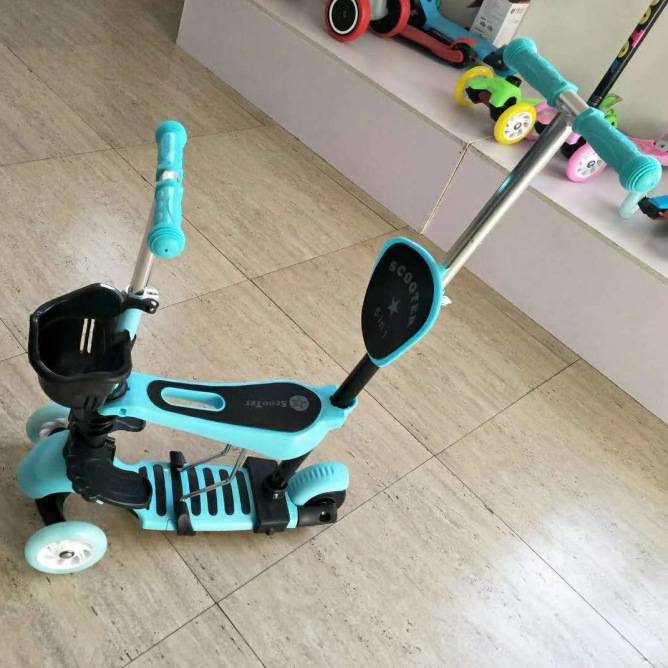 Estilo ordinario cinco en uno con pedal