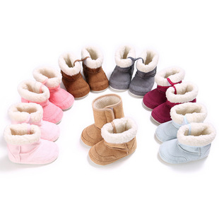 babyshoes ������0-1�q��Ů����Ь�����ױ�ůѩ��ѥ�냺Ь