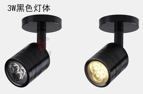 Surface mounted small spotlight led ceiling light single light ceiling Nordic living room display cabinet counter track light background wall light