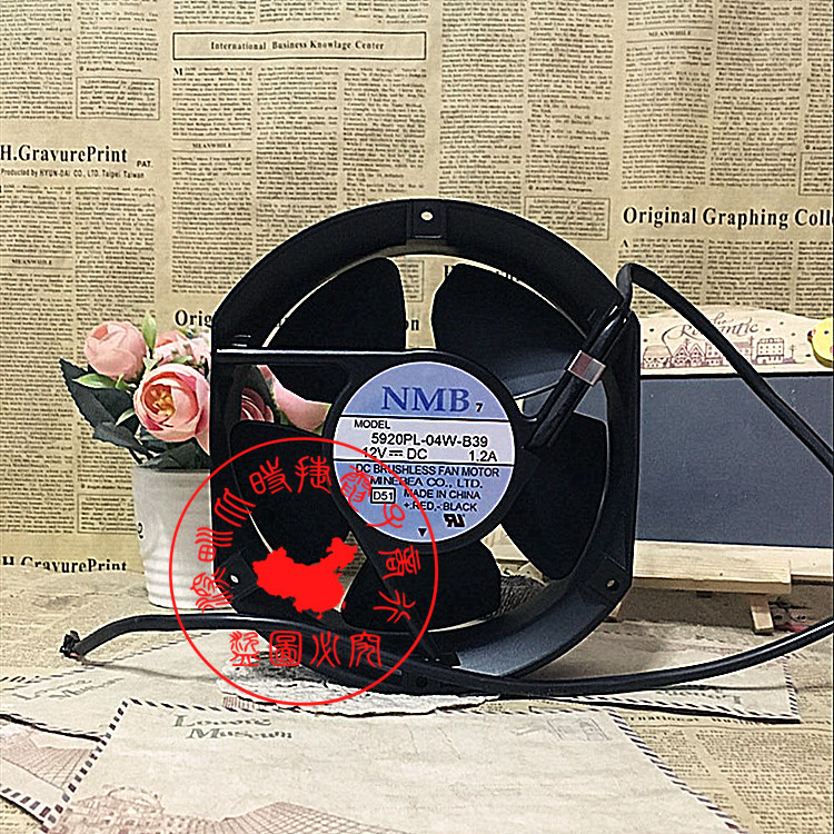 全新原装NMB 5920PL-04W-B39 12V 1.2A 172*150*51MM 铝框轴流风