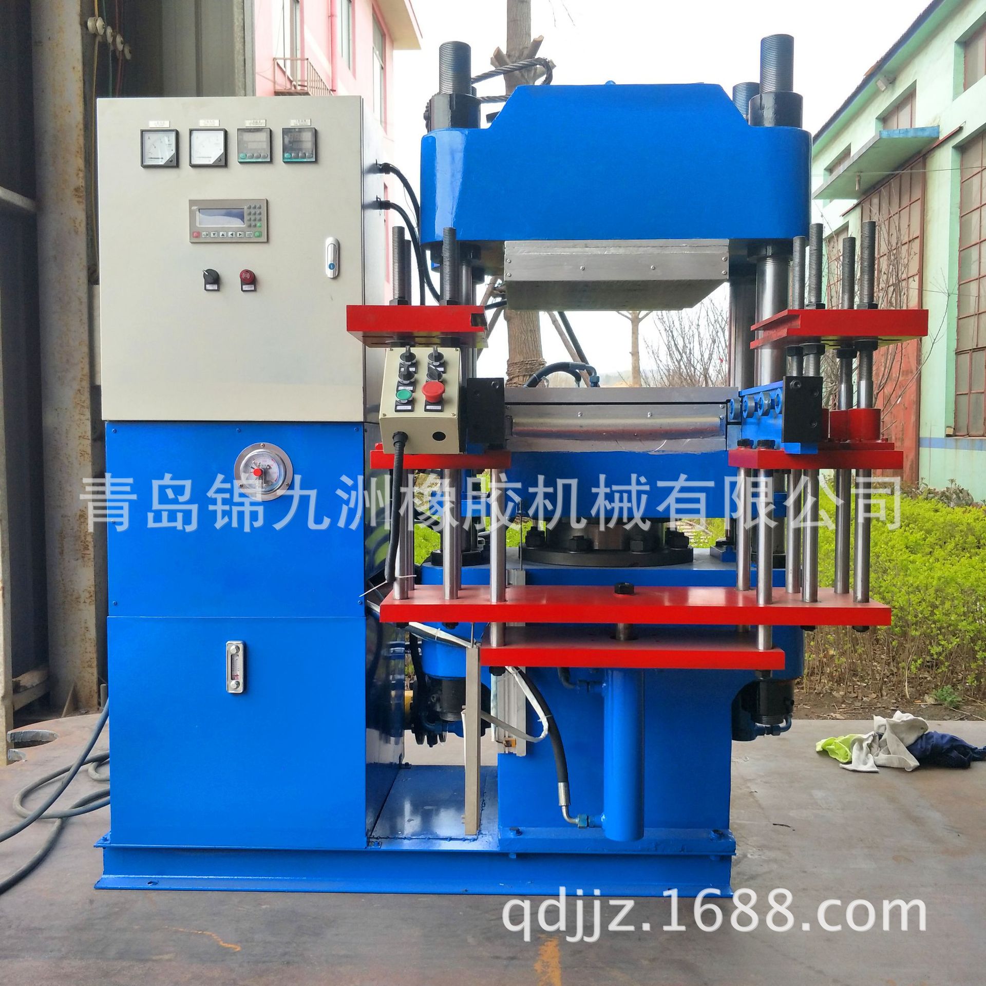 氟橡胶全自动硫化机 青岛电加热硫化机 复合材料压制成型机