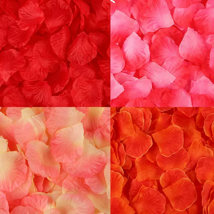 Нетканый сыройbulk 100 штук имитационные лепестки розы для свадьбы, оформление свадебного зала, расходные материалы оптом
