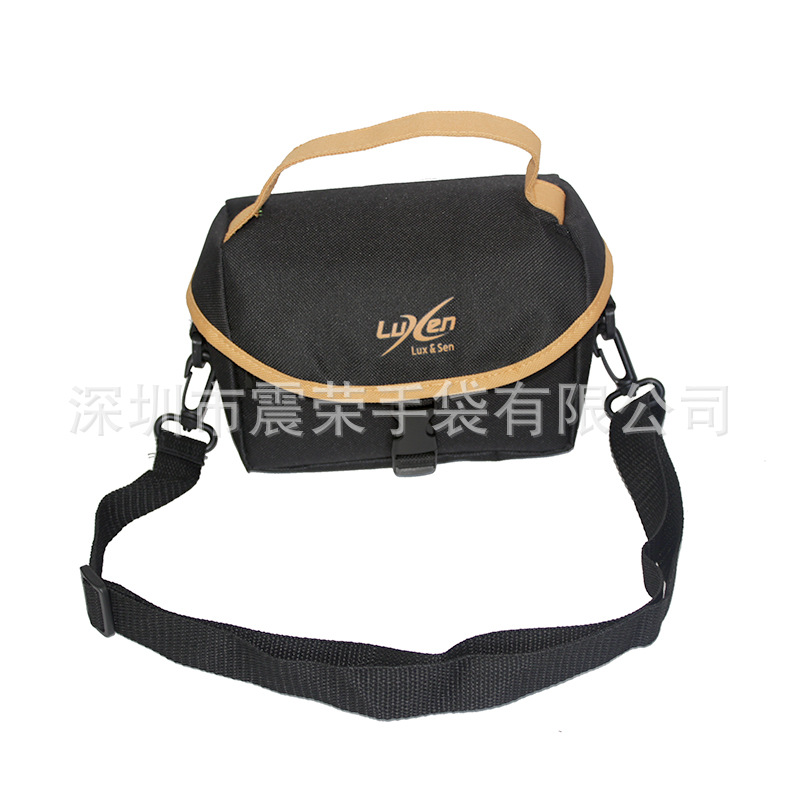 单肩斜挎单反摄影数码相机包防水帆布男女轻便多功能便携式