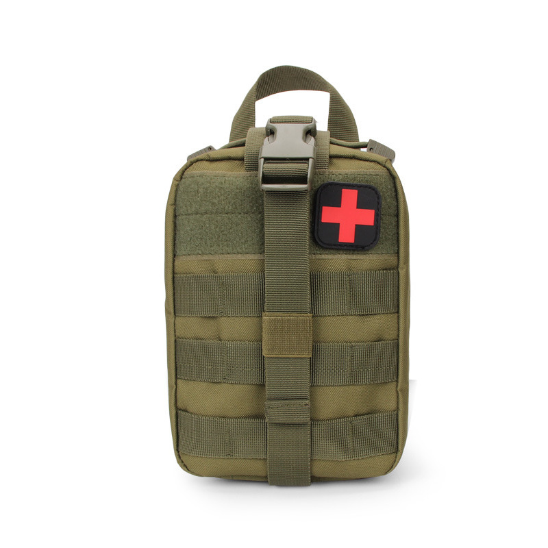Bolsa médica bolsa de accesorios bolsa de cintura táctica camuflaje bolsa multifunción bolsa de Montañismo al aire libre