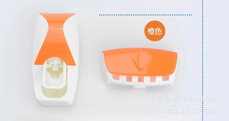 Fábrica directa personalidad creativa máquina de exprusión de pasta de dientes plástica productos sanitarios en línea famosa máquina de exprusión automática de pasta de dientes