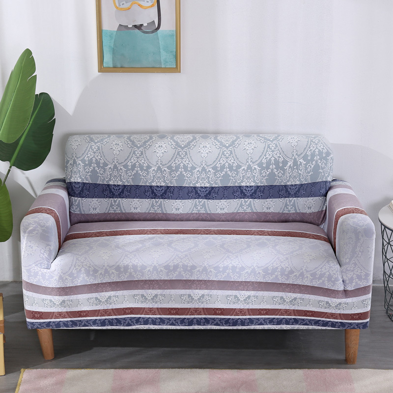 晨韵 弹力沙发套全盖全包防滑防脏皮质布艺沙发垫组合沙发罩巾