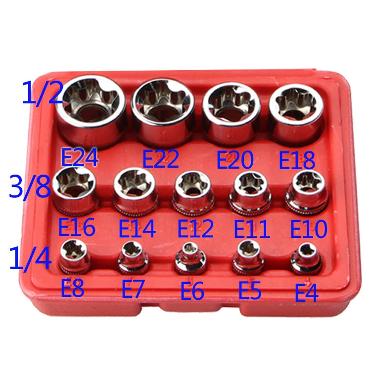 14 pieces of set E4-24mm