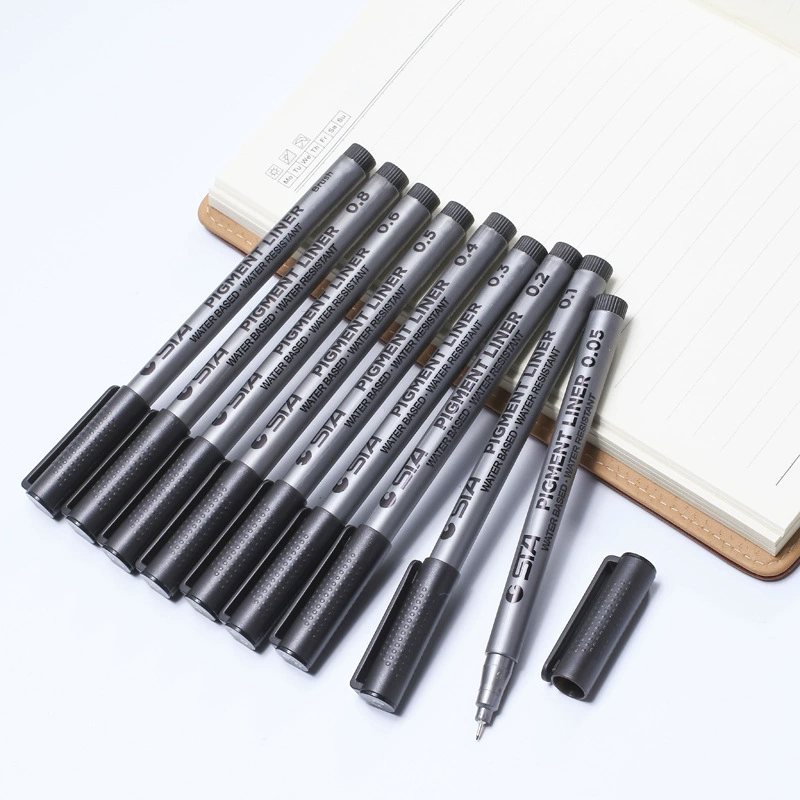 Оригинальные товары STA игольчатая ручка 8050 ручная роспись усовершенствованная игольная ручка крючок линия Рисование края эскиз ручка студент ручная роспись ручка