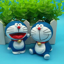 机器猫搪胶公仔包包钥匙扣手机汽车挂件摆件塑胶机器猫玩偶