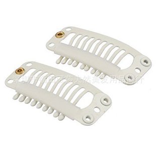 3.2cm nine-tooth wig hair clip BB clip metal paint DIY head jewelry drop fat U-shaped hair clip