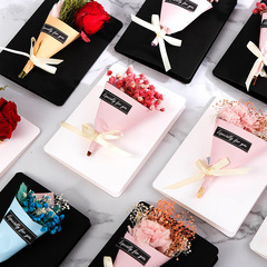 乾花賀卡情人節創意花束卡片教師節母親節生日禮物卡祝福卡永生花