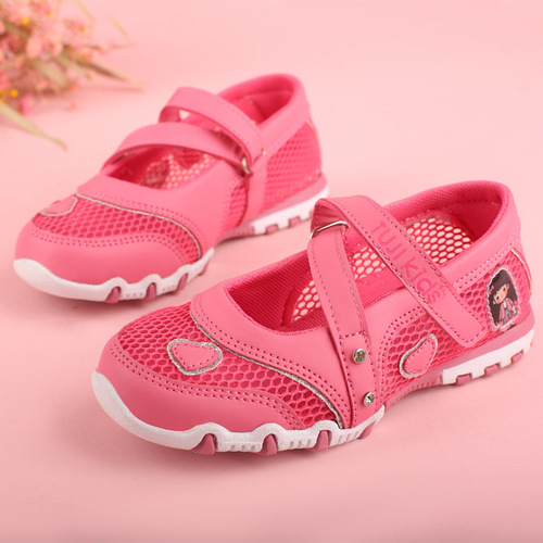 2024 Spring New Foreign Trade Children's Sandals Girls Shoes Sweet Cartoon Girls Sandals Girls Princess Shoes Wholesale