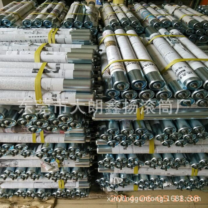 Customized stainless steel galvanized roller, power sprocket roller, nylon accumulation and release assembly line sprocket roller
