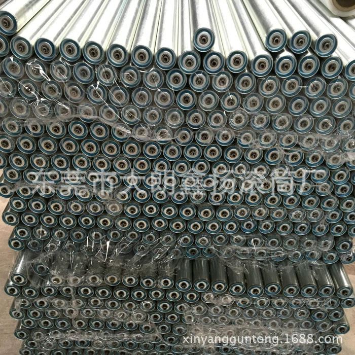 Customized stainless steel galvanized roller, power sprocket roller, nylon accumulation and release assembly line sprocket roller
