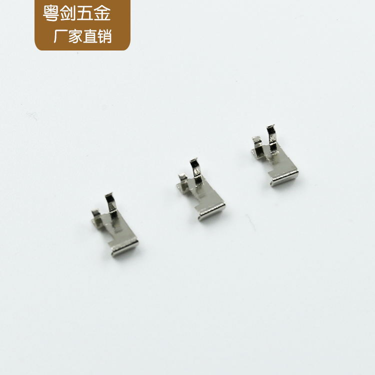 不锈钢支架内部结构五金冲压件镀金天线弹片接地端子屏蔽罩铜铝排