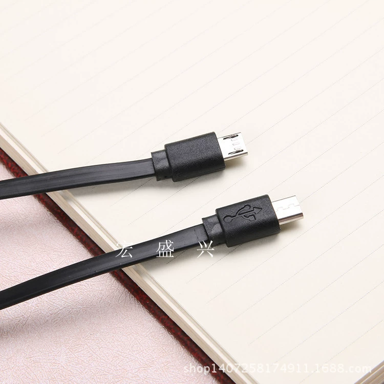 Android USB-зарядный кабель для мобильного аккумулятора, маленький вентилятор, через 2A зарядное устройство, Micro V8 крючок-нудель