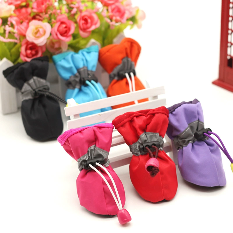 Tianpet Puppy обувь дышащая обувь Тедди набор из 4 Bomei Bear Foot крышка непромокаемая обувь для домашних животных дождевики Весна