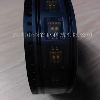 1.27mm脚距 2P拨动开关 2位 编码开关镀金 贴片拨码开关 全新现货