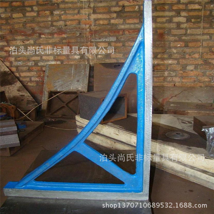 工厂直销铸铁弯板直角靠尺T型槽弯板铸铁平尺平板规格全价格优惠