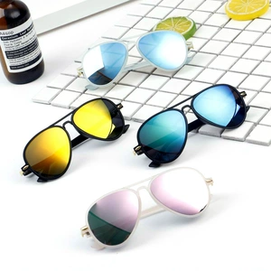 Детские солнцезащитные очки подходит для мужчин и женщин, в корейском стиле, Aliexpress