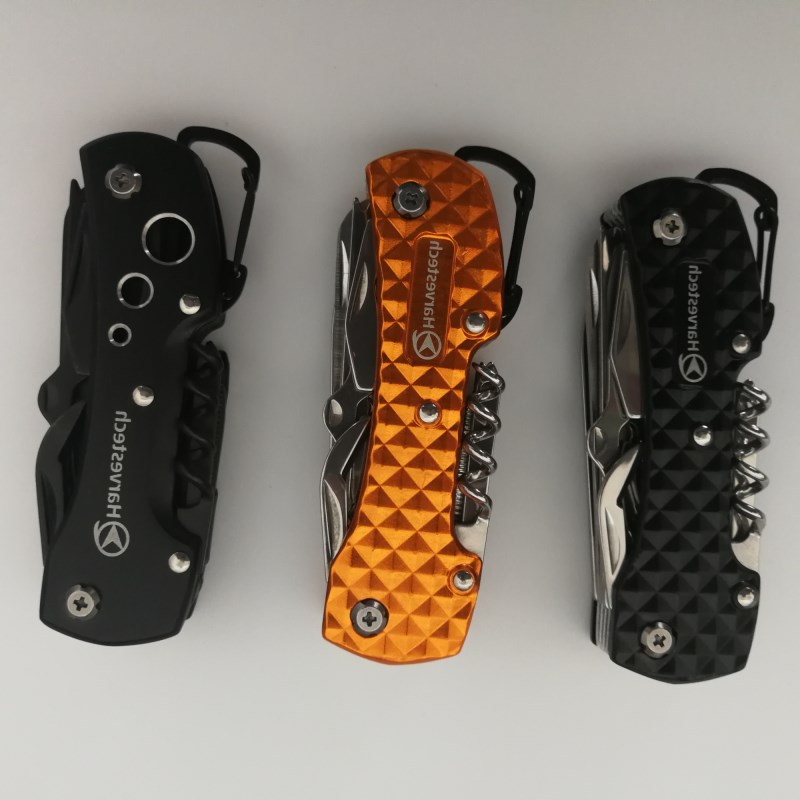 新款高品质钛黑不锈钢11开军刀户外野营黑色多功能刀具