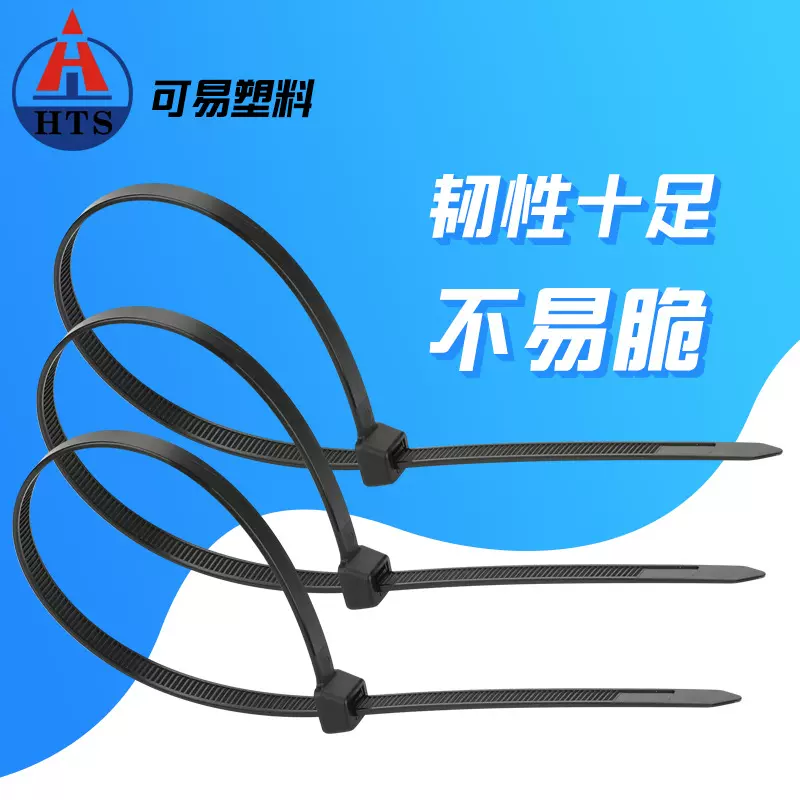 HTS-12X650可易塑料批发自锁式尼龙扎带固定条束线绑扎带扎线扎丝