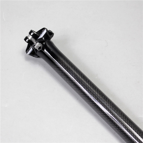 Unlabeled lightweight carbon fiber bicycle seat post/27.2/30.8/31.6 dead flying seat post straight seat post