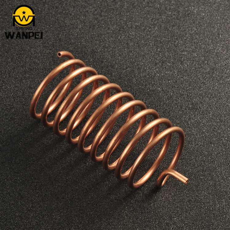Coffee machine beer radiator phosphor copper tube hollow 304 stainless steel seamless tube coil elbow processing customization