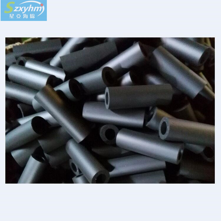 双面光滑橡塑管  橡塑双色手把保温管 高弹发泡橡胶泡棉护套管
