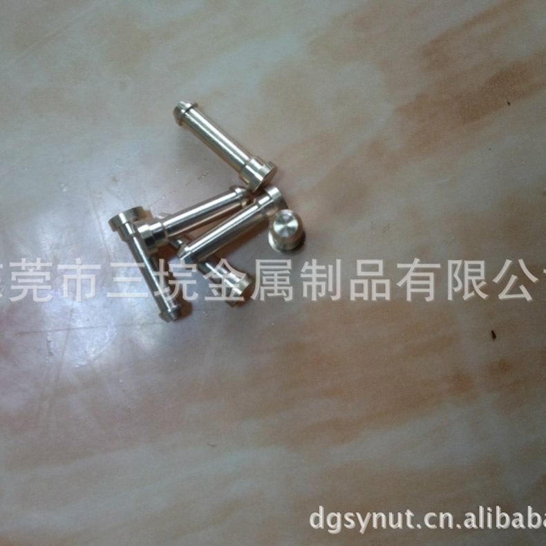 供应铜推钉PUSH PIN铜钉定位钉平头定位销插钉圆头铜钉量大价优