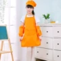 绘画小孩宝宝吃饭围裙