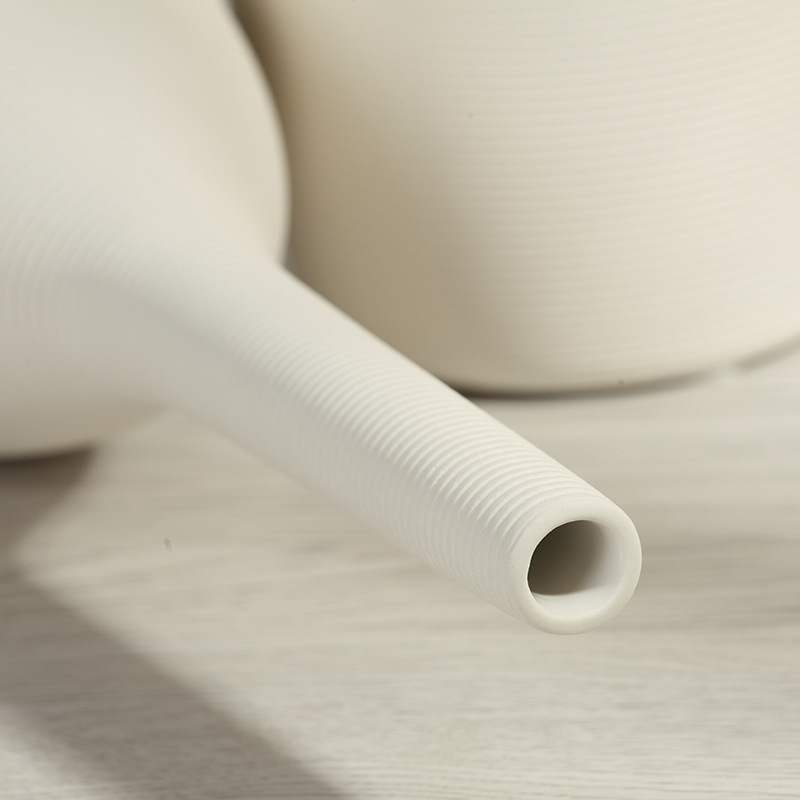 Corea del Sur ins blanco grueso embrión simple florero embrión estudio tiro props B & B pantalla decoración al por mayor