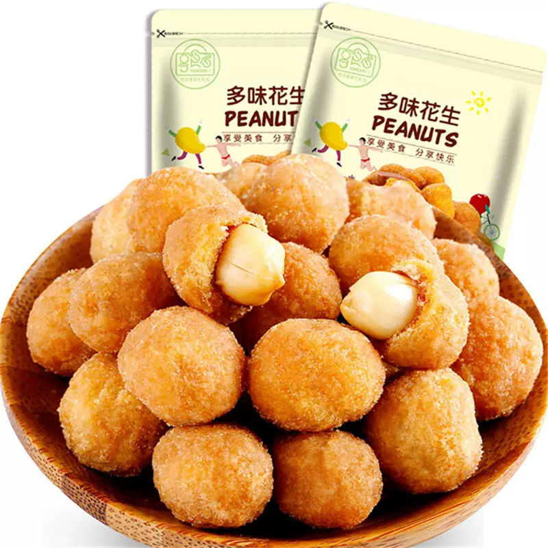 享食者多味花生108g/袋坚果炒货干果休闲蚕豆零食即食低脂