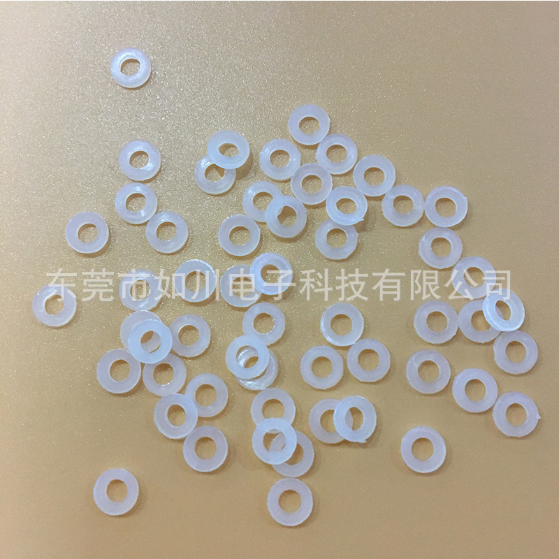 厂家供应白色 耐磨 尼龙垫片 PE垫片 尼龙垫圈 塑胶垫圈