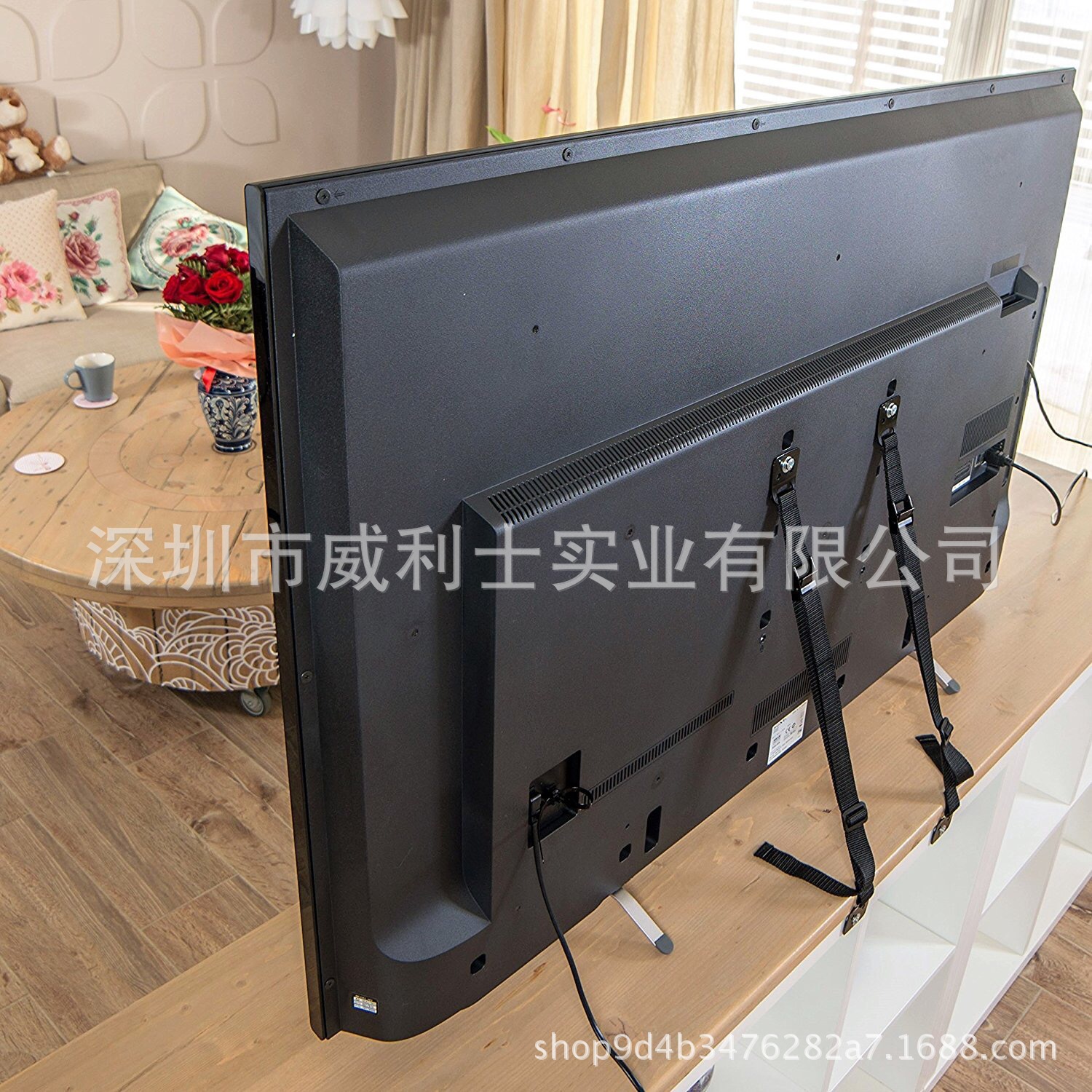 Cinturón DE PROTECCIÓN DE TV para niños muebles cinturón anti-Inclinación hebilla de aleación LCD TV auxiliar cinturón de fijación anti-reversa