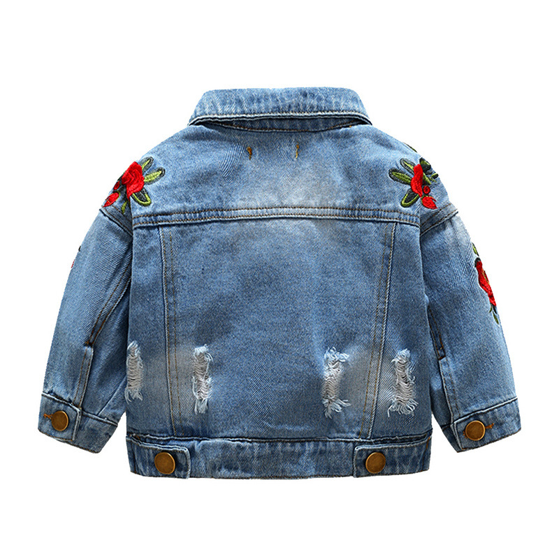 Chaqueta de mezclilla de otoño para niños de comercio exterior