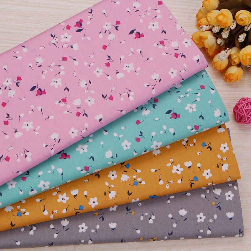 Wholesale cotton twill print floral cotton twill fabric bedding fabric 1.6 door width