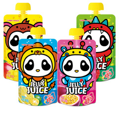 Malaysia Imported Edible Jelly Drinks Yam Panda Juice Jelly Beverage Bag Pack Wholesale 150g