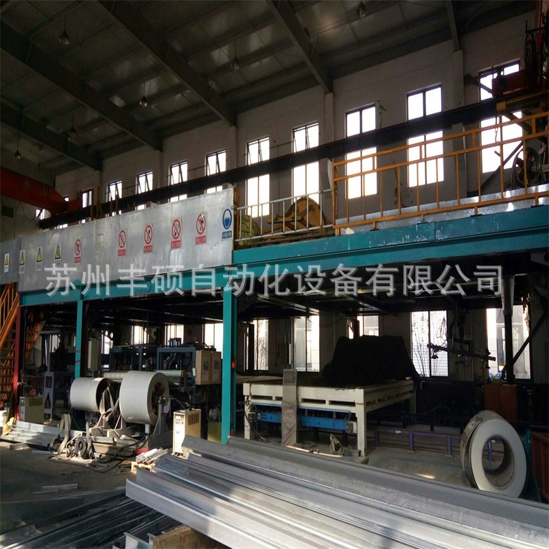 供应集装箱活动板房顶板生产线 活动板房设备集装箱板房压成机