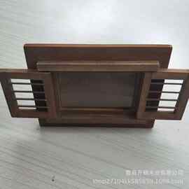 批发木质创意折叠家用开窗复古画框桌面相框墙面装饰画框量大从优