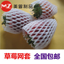 泡沫網套工廠直發草莓網鴨蛋雞蛋珍珠棉保護網套包獼猴桃網套批發