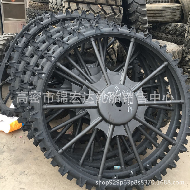 喷药机运苗机实心轮胎0.65 0.82 0.9 0.97 1.1 1.3 1.5 2.1米