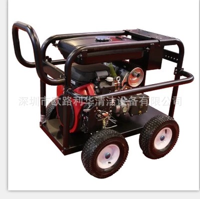 管道高压疏通机 大流量管道疏通设备  汽油 柴油驱动