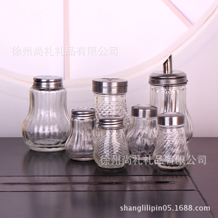 玻璃调料瓶50ml调味瓶套装创意调料罐批发大肚油壶180ml创意设计