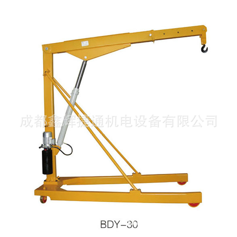 BDY-30 大型柴油发动机液压吊机  电动液压引擎吊架3T