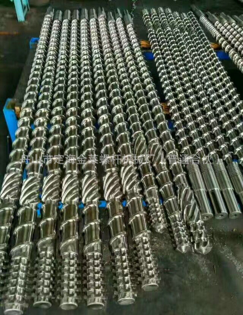 橡胶电缆挤出机螺杆 挤出机筒螺杆 高强度挤出螺杆