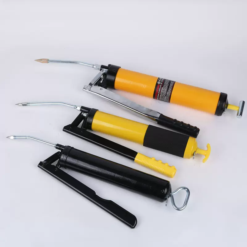 现货批发黑金刚黄油枪 多规格省力手动黄油枪 压杆式高压注油枪批