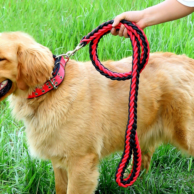 Новый поводок для собак, верёвка для тракции Golden Mao Labrado Husky, поводок для прогулок